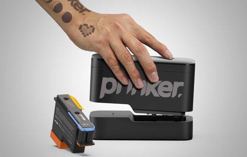 Prinker è la rivoluzionaria stampate di tatuaggi temporanei