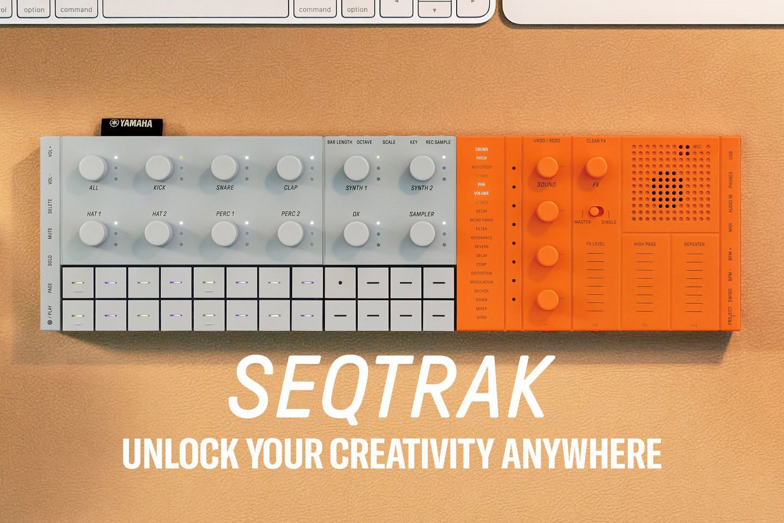 Yamaha SEQTRAK: sblocca la tua creatività ovunque