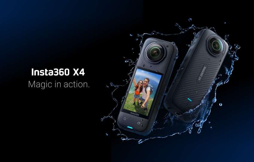 Insta360 X4: riprese mozzafiato in 8K per i viaggi e lo sport
