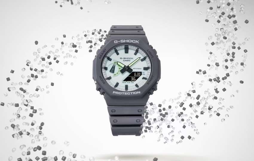 Un G-Shock luminescente ed ecosostenibile: Casio GA-2100HD-8A