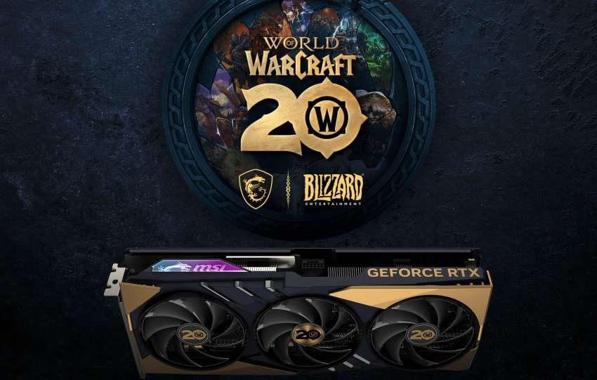 Una GeForce RTX 4070 per clebrare World of Warcraft