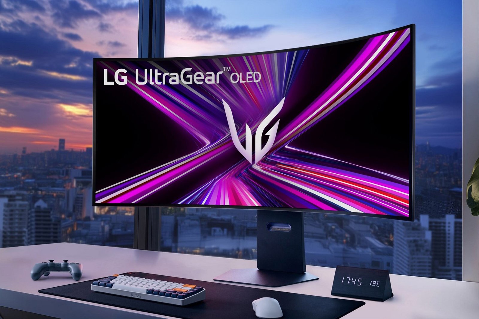 LG UltraGear GX9: due gaming monitor 5K curvi da 45 pollici
