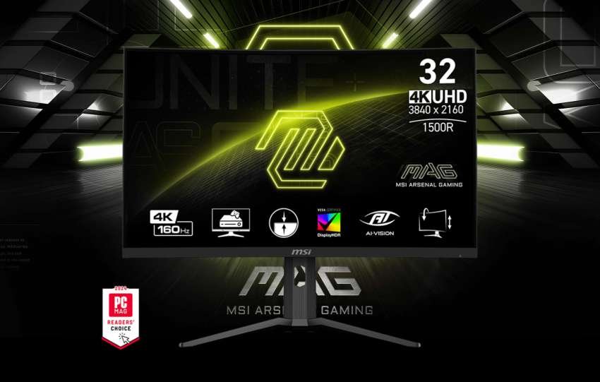 MSI MAG 321CUPDF: un monitor 4K da 32 pollici con due gaming mode