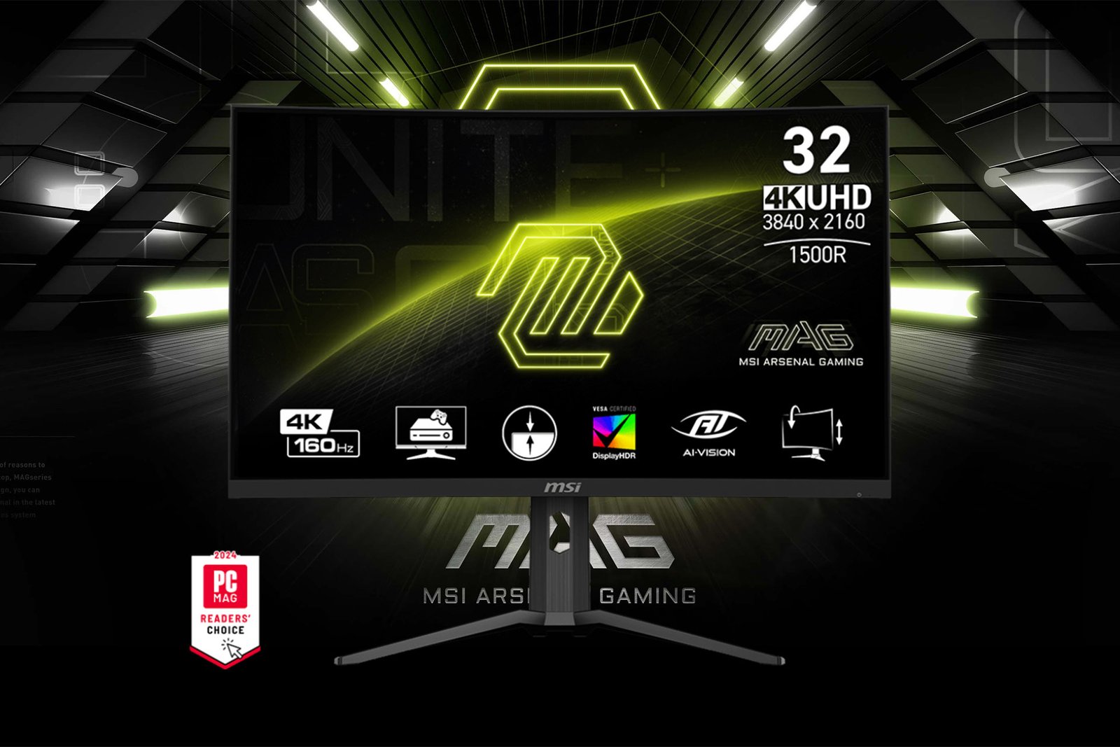 MSI MAG 321CUPDF: un monitor 4K da 32 pollici con due gaming mode
