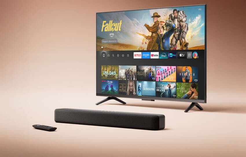 Amazon porta in Italia le nuove Fire TV Soundbar e Soundbar Plus: audio premium per l’home entertainment
