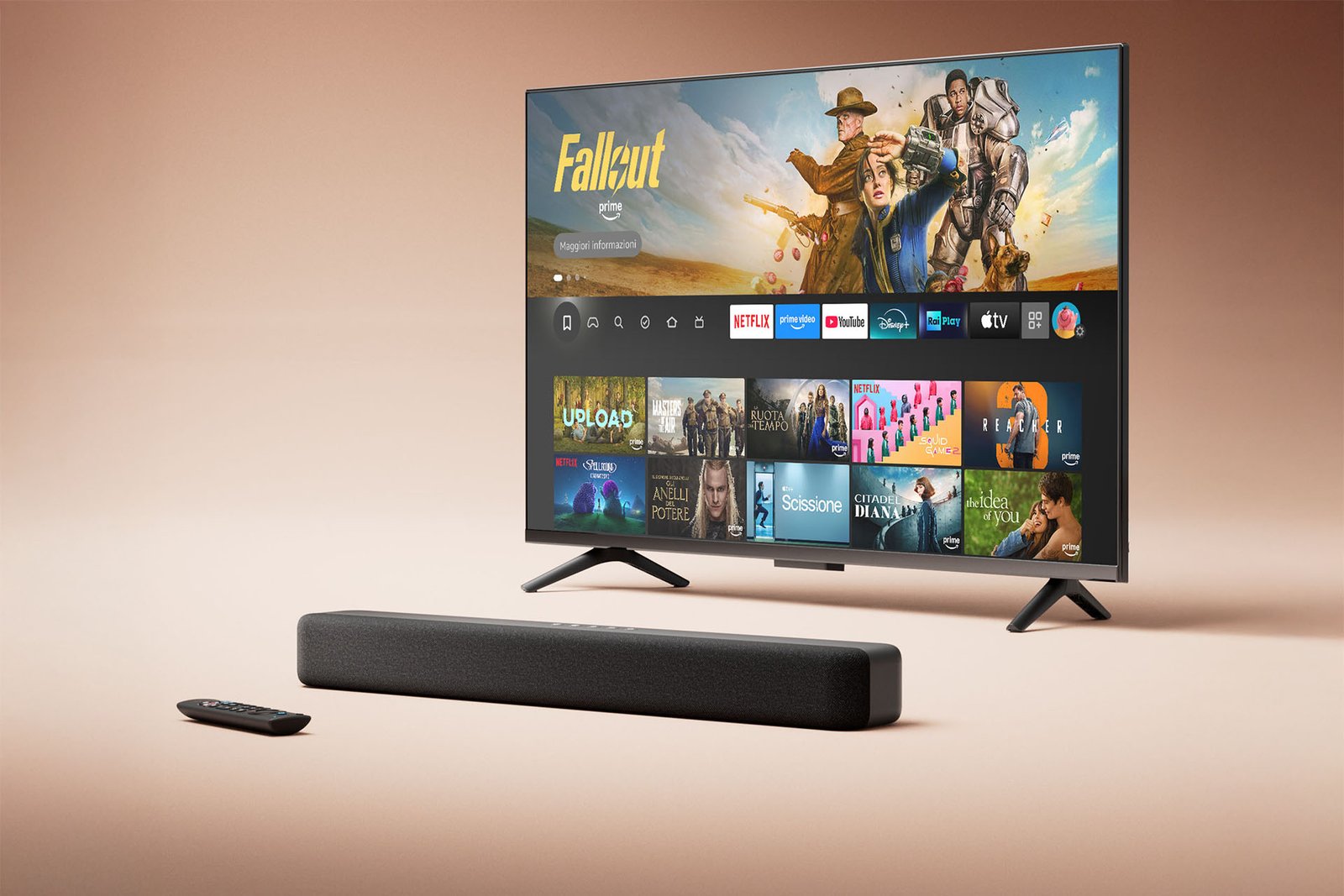 Amazon porta in Italia le nuove Fire TV Soundbar e Soundbar Plus: audio premium per l’home entertainment